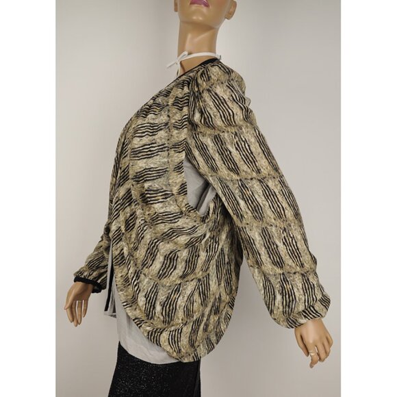 BALENCIAGA RUNWAY TOP BLOUSE SWEATER CARDIGAN sz IT 42 US 6 - Picture 5 of 10